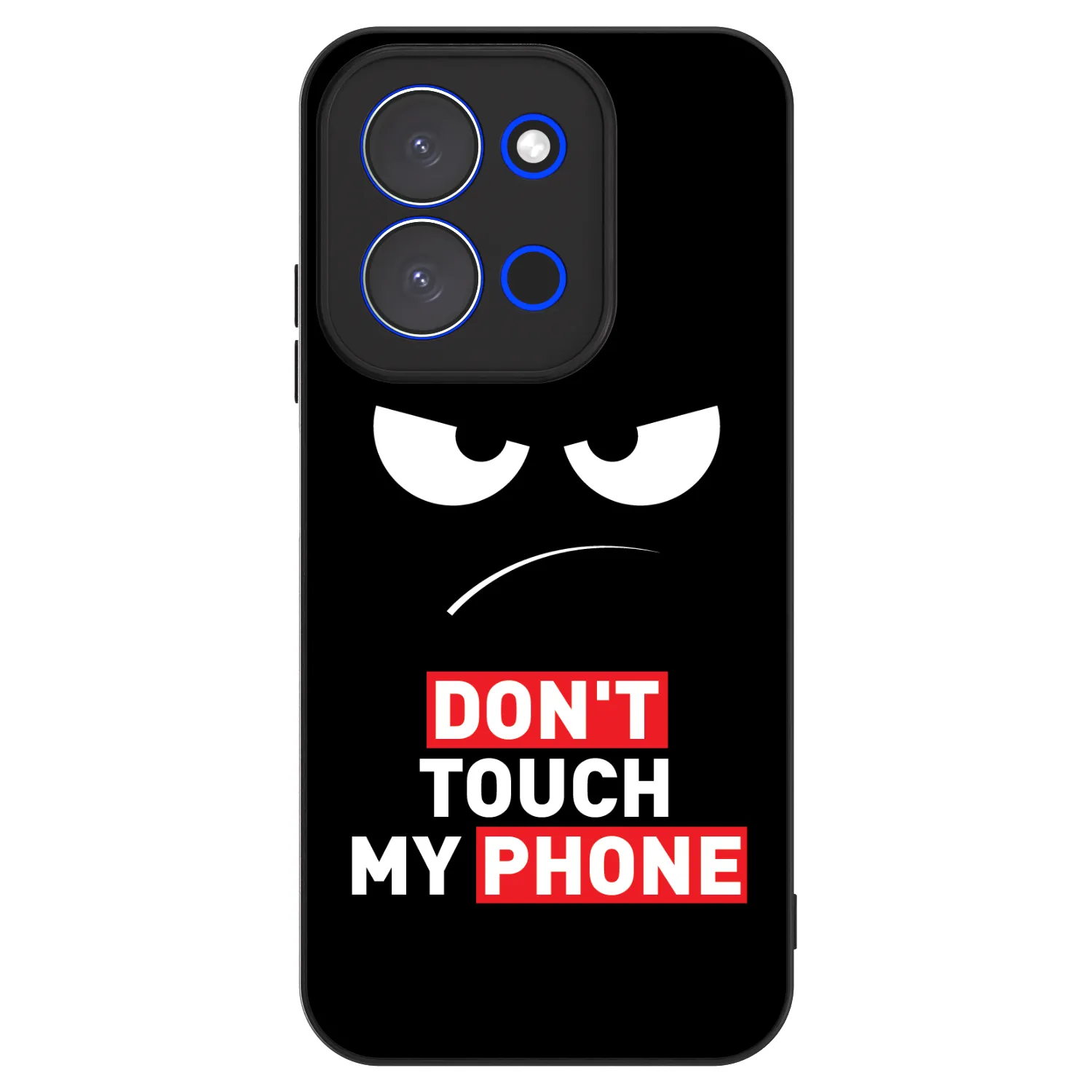 Picasee ULTIMATE CASE Xiaomi Redmi 15C 4G - készülékre - Angry Eyes - Transparent