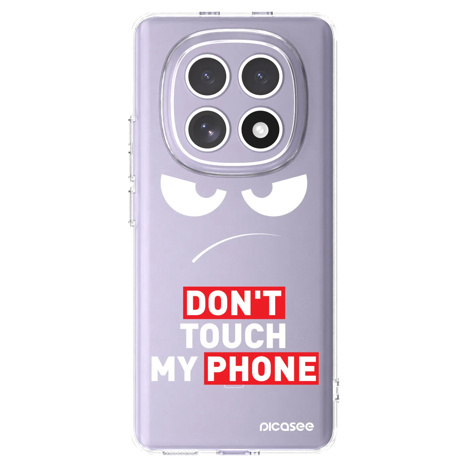 Picasee átlátszó szilikon tok az alábbi mobiltelefonokra Xiaomi Redmi Note 15 - Angry Eyes - Transparent
