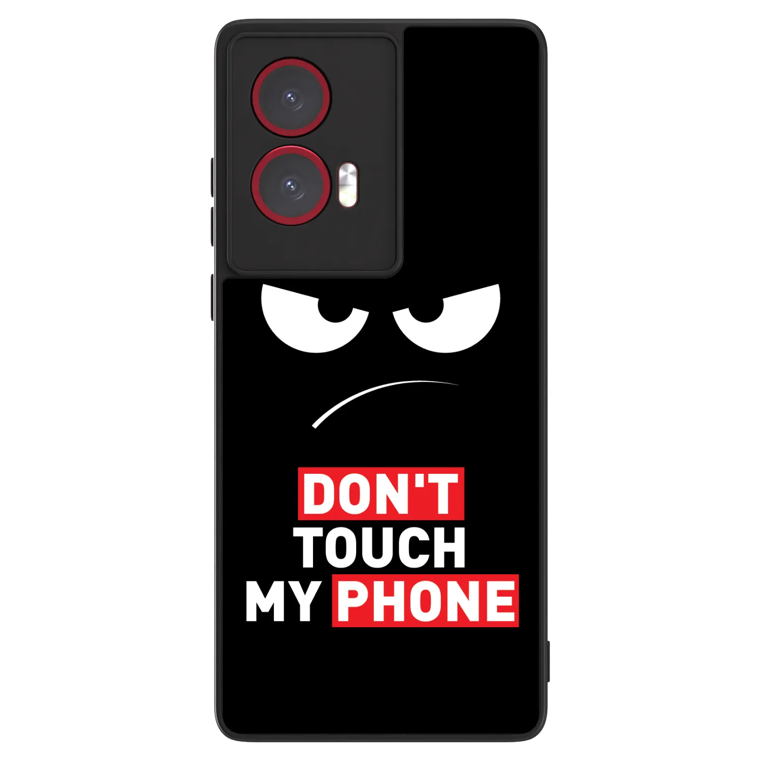 Picasee ULTIMATE CASE Motorola Edge 50 Fusion - készülékre - Angry Eyes - Transparent