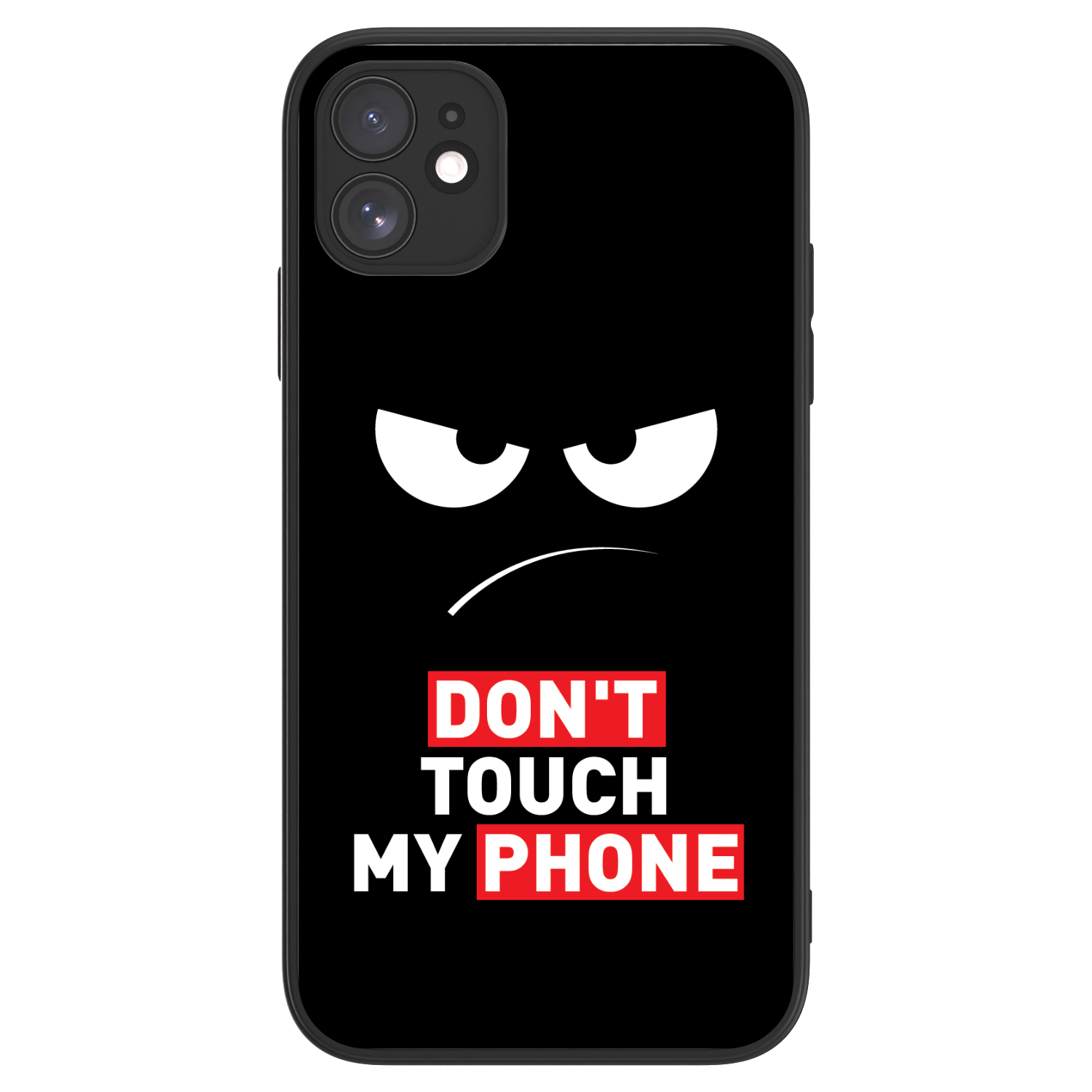 Picasee ULTIMATE CASE Apple iPhone 11 - készülékre - Angry Eyes - Transparent