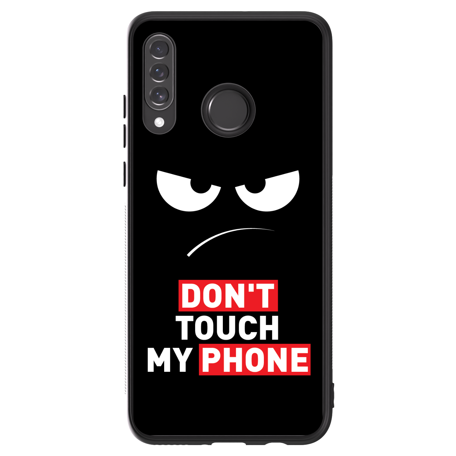 Picasee ULTIMATE CASE Huawei P30 Lite - készülékre - Angry Eyes - Transparent