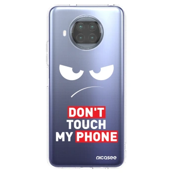 Picasee átlátszó szilikon tok az alábbi mobiltelefonokra Xiaomi Mi 10T Lite - Angry Eyes - Transparent