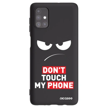 Tok az alábbi mobiltelefonokra Samsung Galaxy M51 M515F - Angry Eyes - Transparent