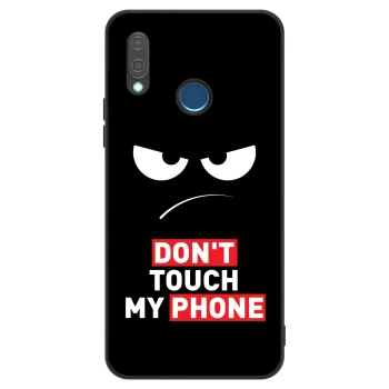 Szilikon tok erre a típusra Huawei P20 Lite - Angry Eyes - Transparent