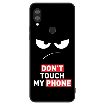 Szilikon tok erre a típusra Xiaomi Redmi 7 - Angry Eyes - Transparent
