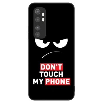 Szilikon tok erre a típusra Xiaomi Mi Note 10 Lite - Angry Eyes - Transparent