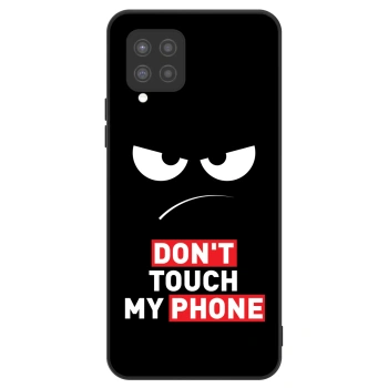 Szilikon tok erre a típusra Samsung Galaxy A42 A426B - Angry Eyes - Transparent