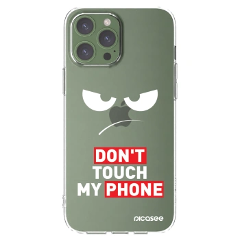 Picasee átlátszó szilikon tok az alábbi mobiltelefonokra Apple iPhone 13 Pro Max - Angry Eyes - Transparent