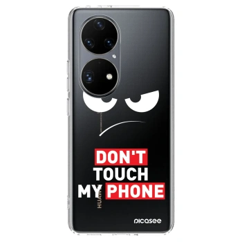Tok az alábbi mobiltelefonokra Huawei P50 - Angry Eyes - Transparent