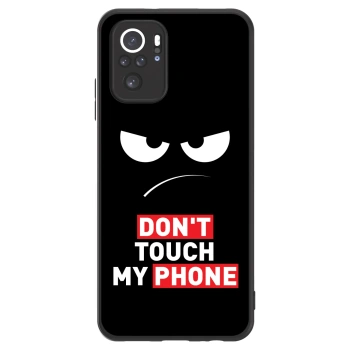 Szilikon tok erre a típusra Xiaomi Redmi Note 10S - Angry Eyes - Transparent