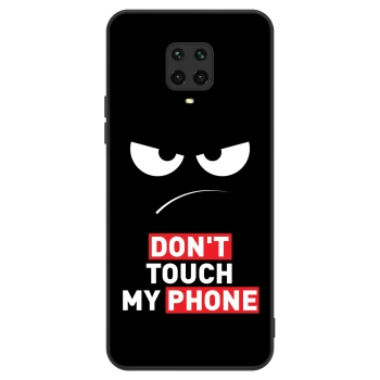 Szilikon tok erre a típusra Xiaomi Redmi Note 9S - Angry Eyes - Transparent