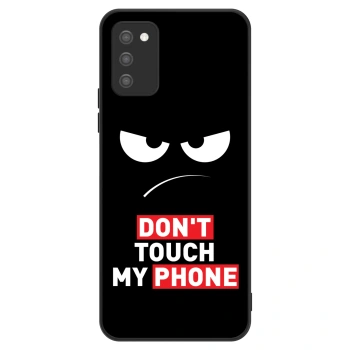 Szilikon tok erre a típusra Samsung Galaxy A02s A025G - Angry Eyes - Transparent