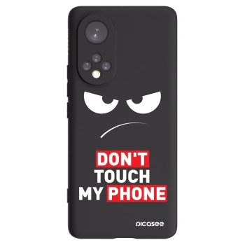 Picasee fekete szilikon tok az alábbi mobiltelefonokra Huawei Nova 9 - Angry Eyes - Transparent