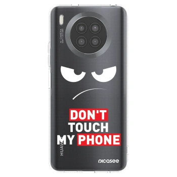 Picasee átlátszó szilikon tok az alábbi mobiltelefonokra Huawei Nova 8i - Angry Eyes - Transparent