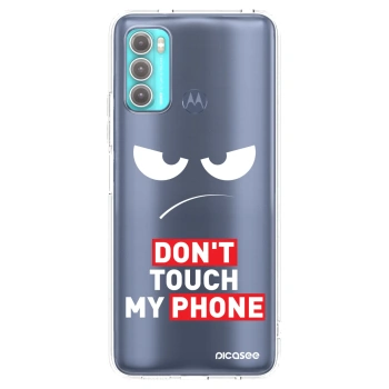 Picasee átlátszó szilikon tok az alábbi mobiltelefonokra Motorola Moto G60 - Angry Eyes - Transparent