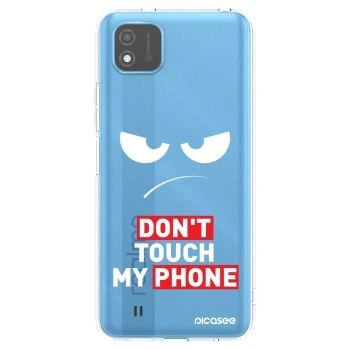 Picasee átlátszó szilikon tok az alábbi mobiltelefonokra Realme C11 (2021) - Angry Eyes - Transparent