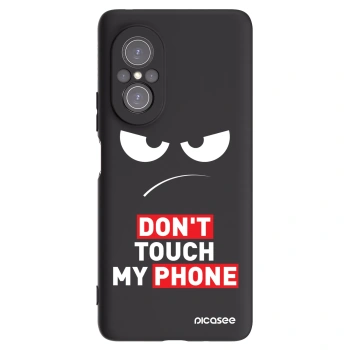 Picasee fekete szilikon tok az alábbi mobiltelefonokra Huawei Nova 9 SE - Angry Eyes - Transparent