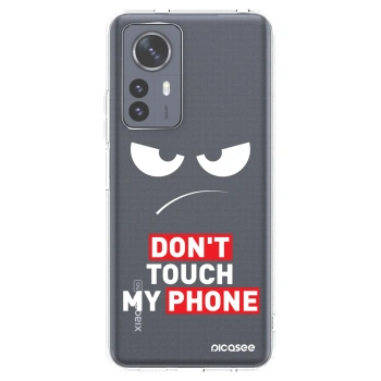 Picasee átlátszó szilikon tok az alábbi mobiltelefonokra Xiaomi 12 Pro - Angry Eyes - Transparent