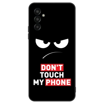Szilikon tok erre a típusra Samsung Galaxy M13 M135F - Angry Eyes - Transparent