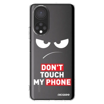 Picasee átlátszó szilikon tok az alábbi mobiltelefonokra Honor X7 - Angry Eyes - Transparent