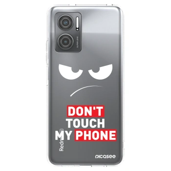 Picasee átlátszó szilikon tok az alábbi mobiltelefonokra Xiaomi Redmi 10 5G - Angry Eyes - Transparent