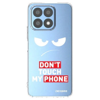 Picasee átlátszó szilikon tok az alábbi mobiltelefonokra Honor X8a - Angry Eyes - Transparent