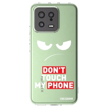 Picasee átlátszó szilikon tok az alábbi mobiltelefonokra Xiaomi 13 - Angry Eyes - Transparent
