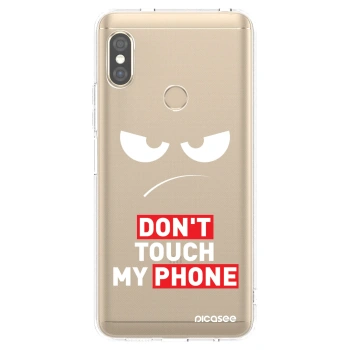Tok az alábbi mobiltelefonokra Xiaomi Redmi Note 5 Global - Angry Eyes - Transparent