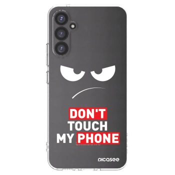 Picasee átlátszó szilikon tok az alábbi mobiltelefonokra Samsung Galaxy A34 5G A346B - Angry Eyes - Transparent