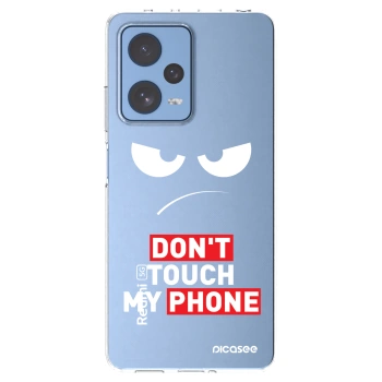 Picasee átlátszó szilikon tok az alábbi mobiltelefonokra Xiaomi Redmi Note 12 Pro 5G - Angry Eyes - Transparent