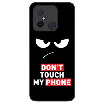 Szilikon tok erre a típusra Xiaomi Redmi 12C - Angry Eyes - Transparent