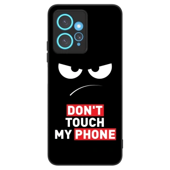Szilikon tok erre a típusra Xiaomi Redmi Note 12 4G - Angry Eyes - Transparent