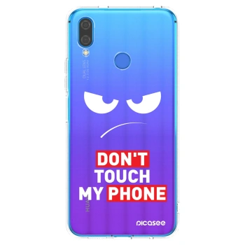 Picasee átlátszó szilikon tok az alábbi mobiltelefonokra Huawei Nova 3i - Angry Eyes - Transparent