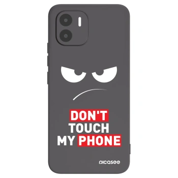 Picasee fekete szilikon tok az alábbi mobiltelefonokra Xiaomi Redmi A2 - Angry Eyes - Transparent