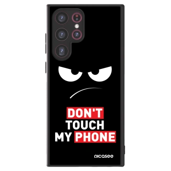 Picasee ULTIMATE CASE PowerShare Samsung Galaxy S22 Ultra 5G - készülékre - Angry Eyes - Transparent