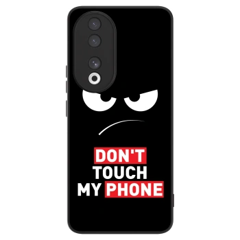 Szilikon tok erre a típusra Honor 90 5G - Angry Eyes - Transparent