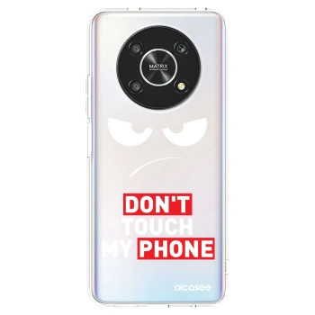 Picasee átlátszó szilikon tok az alábbi mobiltelefonokra Honor Magic4 Lite 5G - Angry Eyes - Transparent