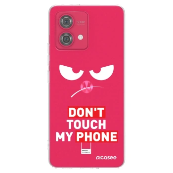 Picasee átlátszó szilikon tok az alábbi mobiltelefonokra Motorola Moto G84 5G - Angry Eyes - Transparent
