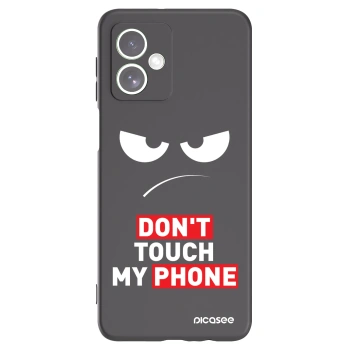 Tok az alábbi mobiltelefonokra Motorola Moto G54 5G - Angry Eyes - Transparent