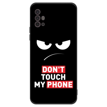 Szilikon tok erre a típusra Motorola Moto G30 - Angry Eyes - Transparent