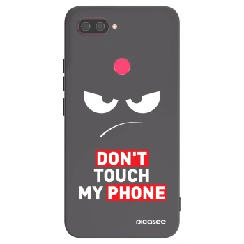 Tok az alábbi mobiltelefonokra Xiaomi Mi 8 Lite - Angry Eyes - Transparent