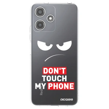 Picasee átlátszó szilikon tok az alábbi mobiltelefonokra Xiaomi Redmi 12 5G - Angry Eyes - Transparent