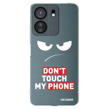 Picasee átlátszó szilikon tok az alábbi mobiltelefonokra Xiaomi Redmi 13C 4G - Angry Eyes - Transparent