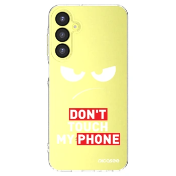 Picasee átlátszó szilikon tok az alábbi mobiltelefonokra Samsung Galaxy A25 A256B 5G - Angry Eyes - Transparent