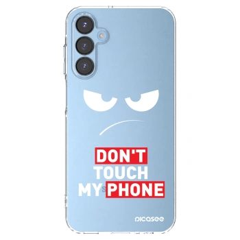 Picasee átlátszó szilikon tok az alábbi mobiltelefonokra Samsung Galaxy A15 A156B 5G - Angry Eyes - Transparent