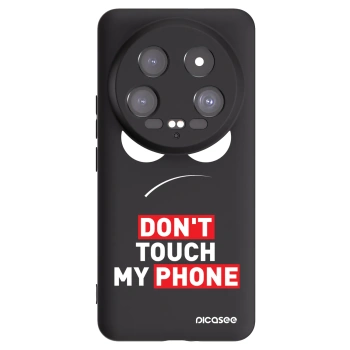 Picasee fekete szilikon tok az alábbi mobiltelefonokra Xiaomi 14 Ultra - Angry Eyes - Transparent