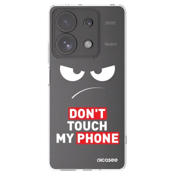 Picasee átlátszó szilikon tok az alábbi mobiltelefonokra Xiaomi Redmi Note 13 Pro 4G - Angry Eyes - Transparent