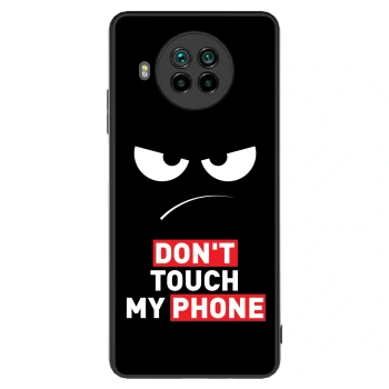 Szilikon tok erre a típusra Xiaomi Mi 10T Lite - Angry Eyes - Transparent