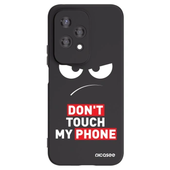 Picasee fekete szilikon tok az alábbi mobiltelefonokra Honor 200 Lite - Angry Eyes - Transparent