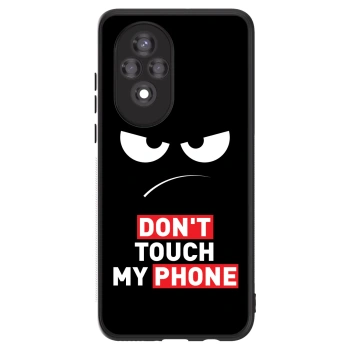 Szilikon tok erre a típusra Honor 200 Pro 5G - Angry Eyes - Transparent